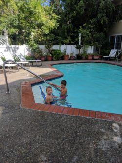 Taylor family at Apple Farm Inn San Luis Obispo 4