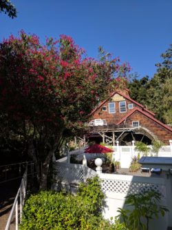 Taylor family at Apple Farm Inn San Luis Obispo 2