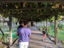 Taylor Family at Mission San Luis Obispo 3