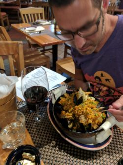 Dining at Big Sky Cafe