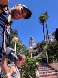 Taylor Family at Hearst Castle 2