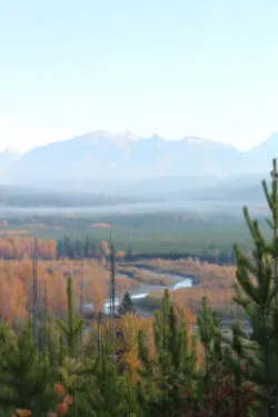 Western Glacier National Park in Fall