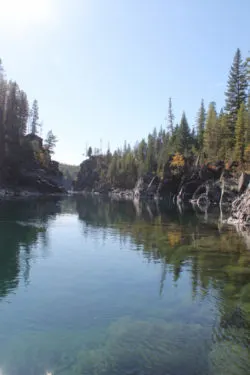 Rafting the Middle Fork Flathead River Glacier National Park