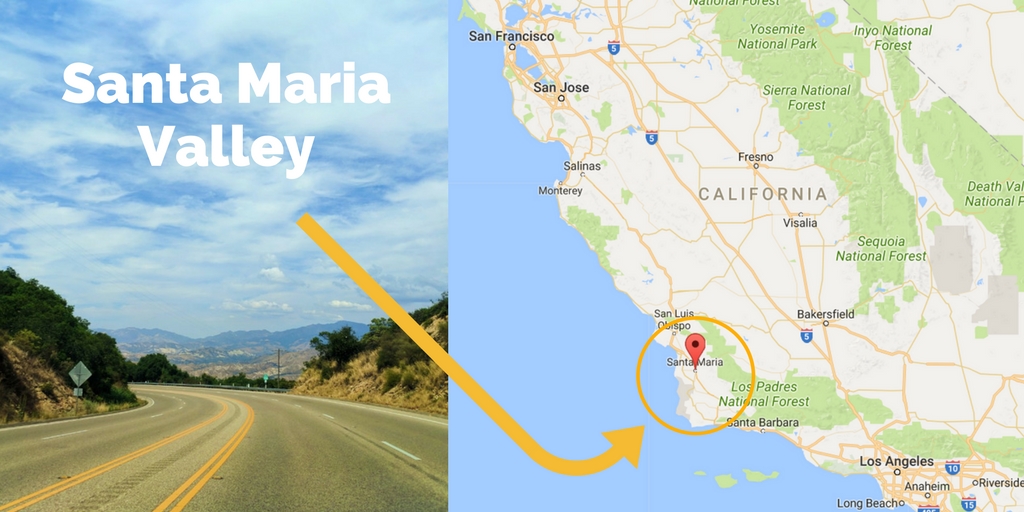 Map Of Santa Maria Valley 1 