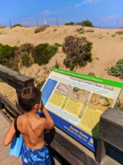 Taylor Family at Dunes Boardwalk at Oso Flaco Lake Nature Preserve Nipomo 1