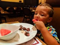 Taylor Family dining at Far Western Tavern Orcutt Santa Maria Valley 1