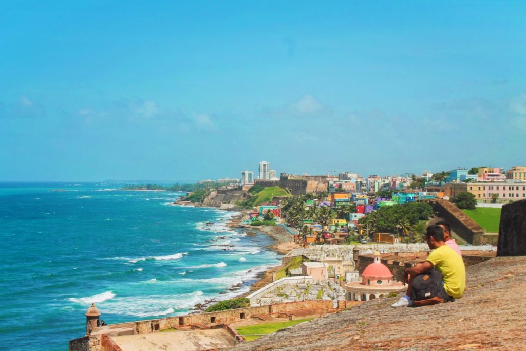 View from Castillo del Morro Old San Juan National Historic Site Puerto Rico 2