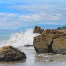 Crashing waves at Moonstone Beach Cambria California Central Coast 6