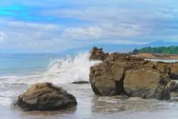 Crashing waves at Moonstone Beach Cambria California Central Coast 6