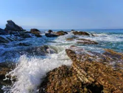 Crashing waves at Spooners Cove Montana de Oro State Park San Luis Obispo 2