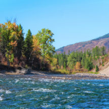 Fall Colors floating Flathead River Glacier Guides Montana Rafting Glacier National Park 10