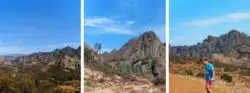 Hiking in Pinnacles National Park in California is a beautiful and fascinating experience with caves, desert and canyons unlike any other national park. 2traveldads.com