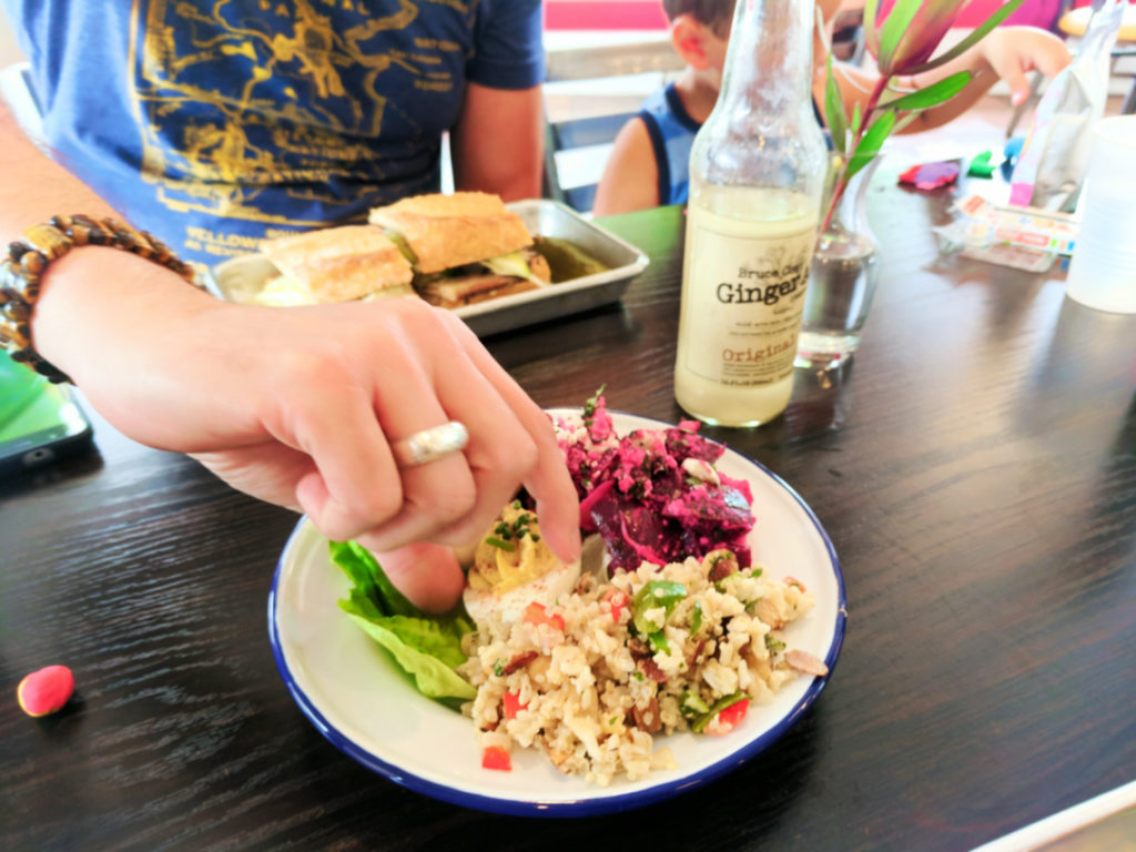 Mixed salads at SLO Provisiona San Luis Obispo 1