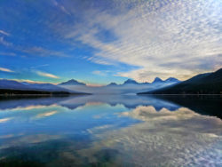 Morning reflection on Lake McDonald Glacier National Park 10