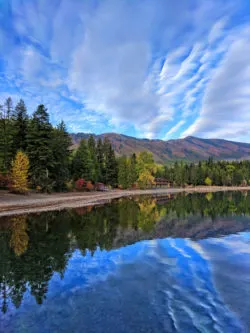 Morning reflection on Lake McDonald Glacier National Park 11