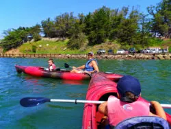 Taylor Family Kayaking in Morro Bay San Luis Obispo 12