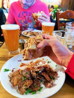 Taylor Family at Backslope Brewing Columbia Falls Montana 2