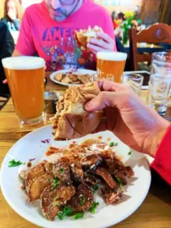 Taylor Family at Backslope Brewing Columbia Falls Montana 2