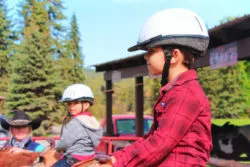 Taylor Family at Bar W Guest Ranch Whitefish Glacier County 12