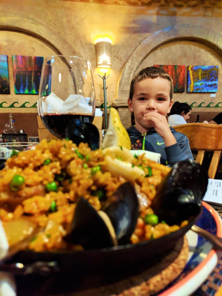 Taylor Family at Big Sky restaurant San Luis Obispo 2