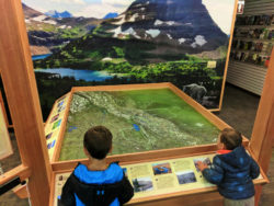 Taylor Family at Crown of the Continent Discovery Center West Glacier Montana 2