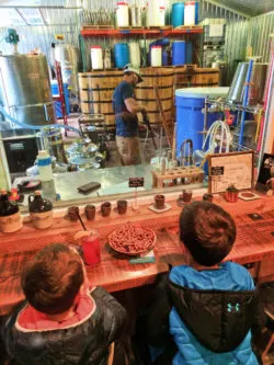 Taylor Family at Glacier Distilling Company West Glacier Montana 1