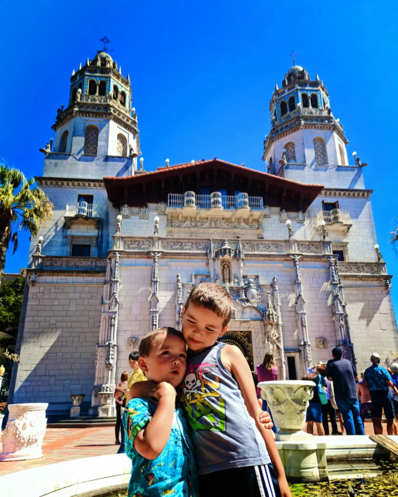 Taylor Family at Hearst Castle San Simeon California State Park 5b