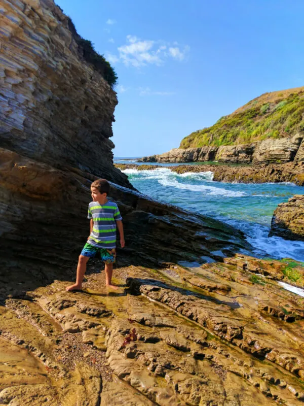 Taylor Family at Montana de Oro State Park San Luis Obispo 2