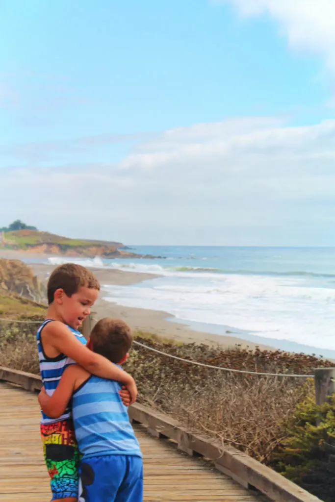 Taylor Family at Moonstone Beach Cambria California Central Coast 8