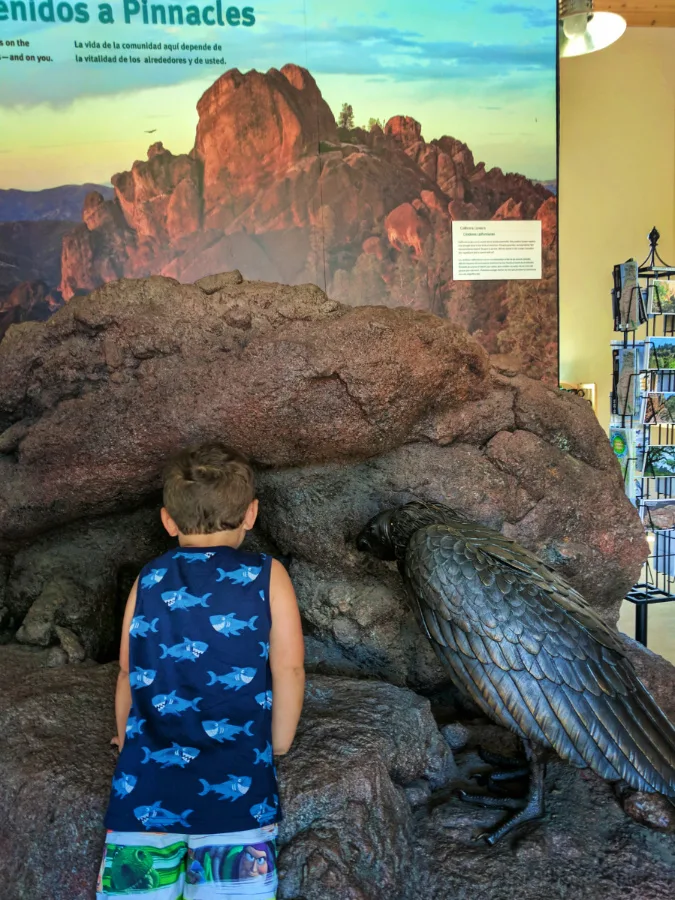 Taylor Family at Pinnalces National Park Entrance Visitors Center 1