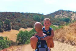 Taylor Family at Pinnalces National Park hiking 1