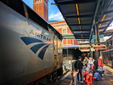 Taylor Family in Amtrak King Street Station Seattle 23