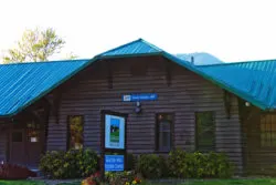 West Glacier Amtrak Train Station 1