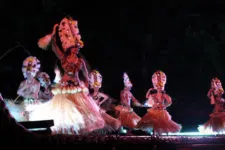 Dancers at Ka Waa Luau Disney Aulani Oahu 1