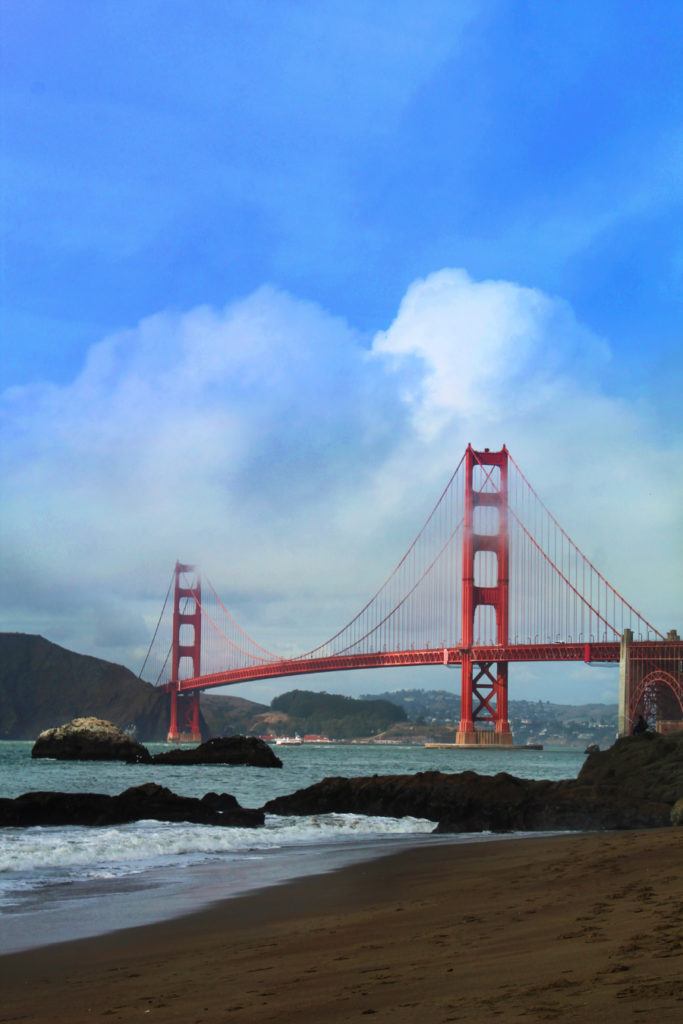 Golden Gate Bridge from Baker Beach GGNRA San Francisco 5
