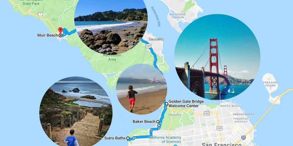 Golden Gate National Recreation Area Map