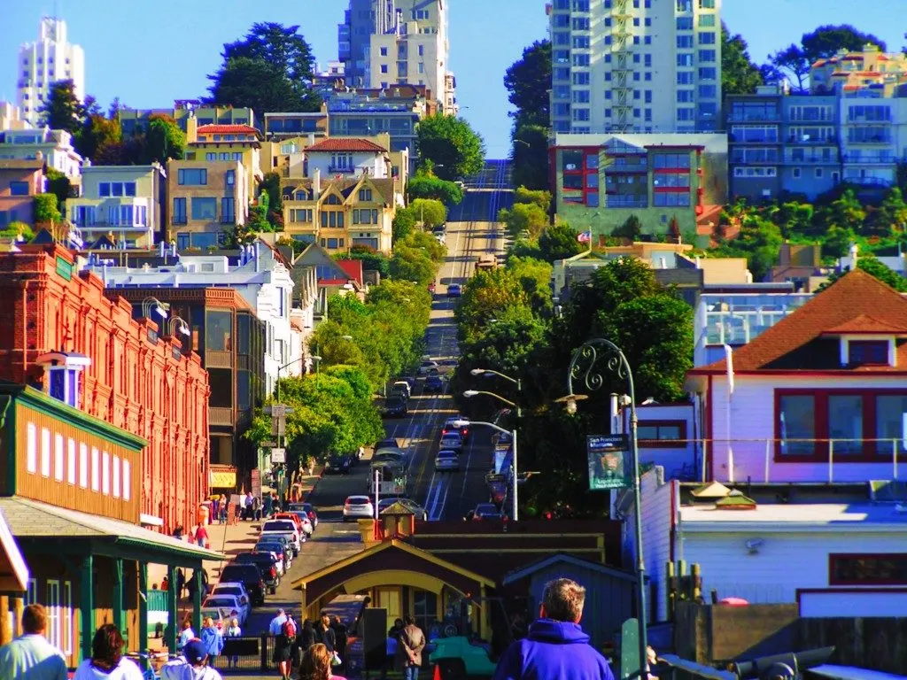 Hyde St Cable Car Line San Francisco 1