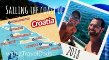 Sailing Croatia is a dream travel experience. From medieval towns to crystal clear waters in secluded coves, the Dalmatian Isles of the Adriatic Sea are a bucket list destination. 2traveldads.com