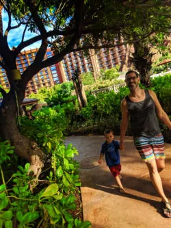 Taylor Family at Disney Aulani Oahu 1