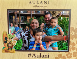 Taylor Family at Ka Waa Luau Disney Aulani Oahu 3