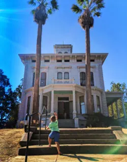 Taylor Family at mansion at John Muir National Historic Site Martinez East Bay 1