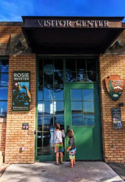 Taylor family at Rosie the Riveter National Historic Site 2