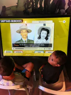 Taylor family at Rosie the Riveter National Historic Site 7