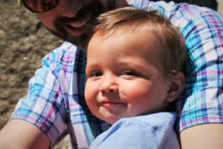 TinyMan with Papa in Yosemite National Park