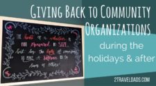 Giving back to community organizations is so important, especially when you're able to help families in your immediate area. From Huggies supporting the National Diaper Bank Network to leading a food drive, there are many ways to give back during the holiday season and after. 2traveldads.com