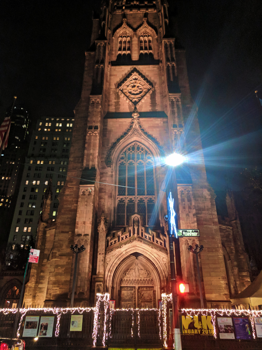 Trinity Church Wall St NYC