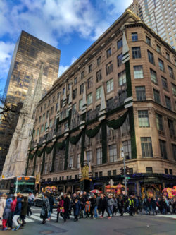 Taylor Family exploring Midtown Manhattan at Christmas