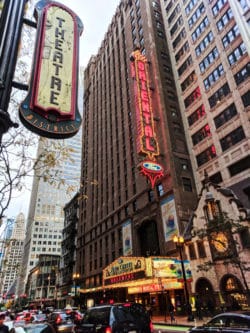 Oriental Theater District Downtown Chicago 1