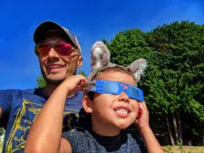Taylor Family in Suquamish for Solar Eclipse 2017 3