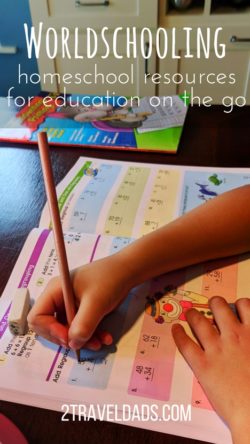 Before beginning worldschooling you must understand the homeschooling resources you'll be using. Education on the go needs to have tools to support it. 2traveldads.com